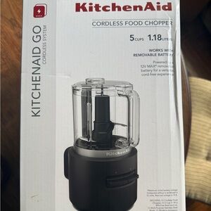 KitchenAid Cordless Food Chopper - Black